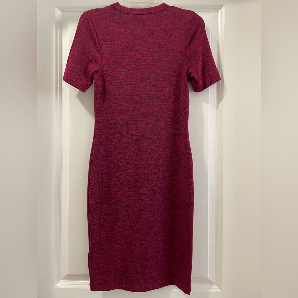 French Connection Raspberry midi dress NWOT - Picture 2 of 3